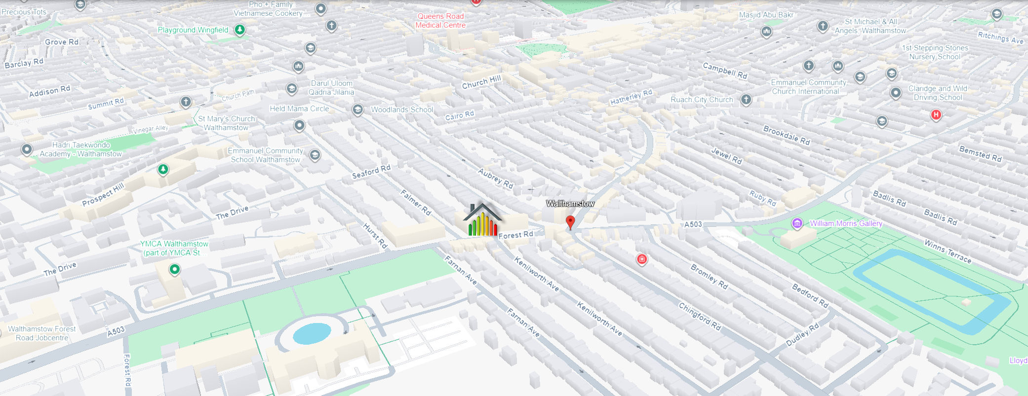 walthamstow map logo